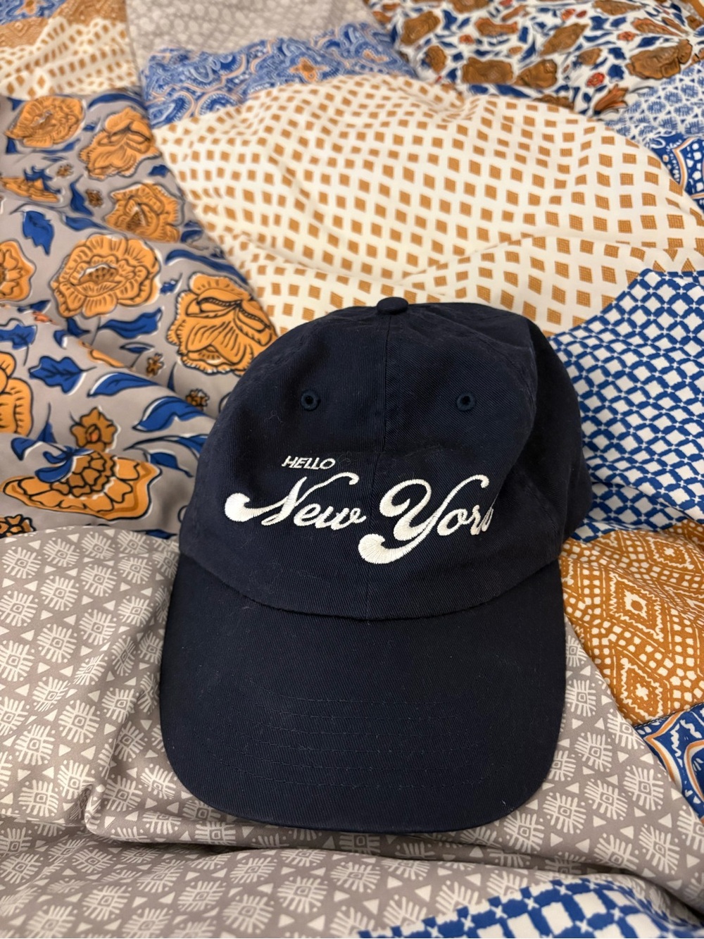 KULE New York Embroidered Navy Baseball Cap